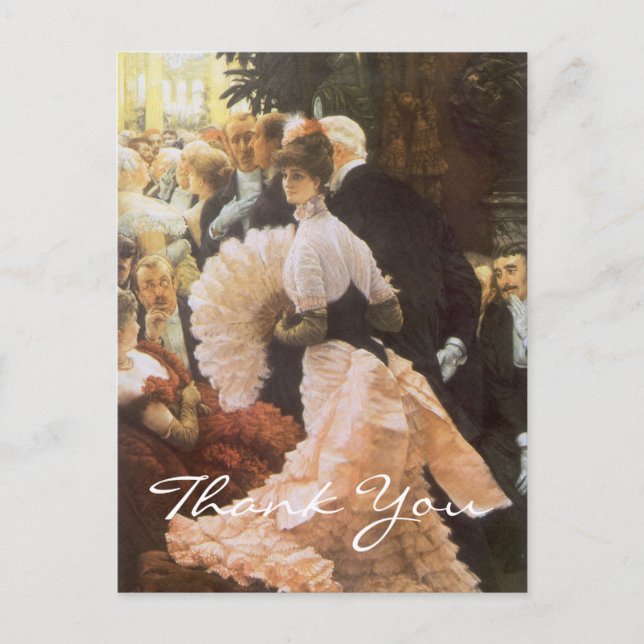 Tissot's The Political Lady Postcard (Front)