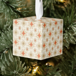 Tissue box cube ornament