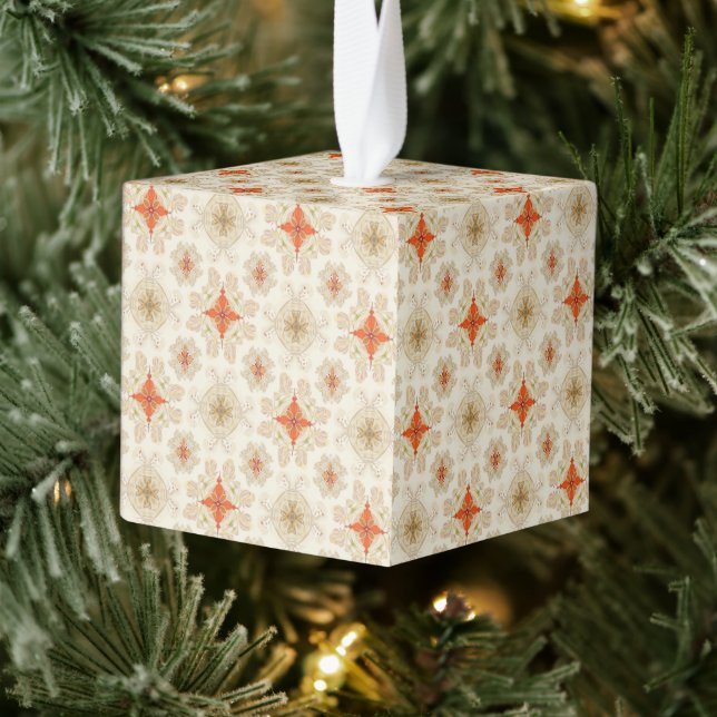 Tissue box cube ornament (Tree)