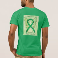 Tissue Donation Awareness Ribbon Angel Shirts
