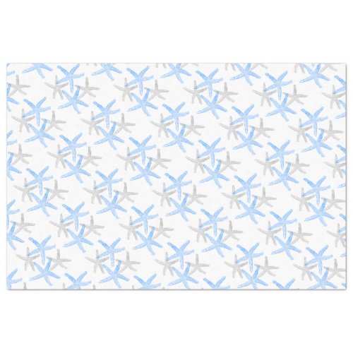 Tissue gift paper  starfish snowflake Christmas