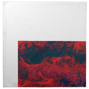 tissue map cloth napkin