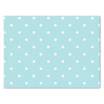 Tissue Paper/blue Polka Dots Tissue Paper by NatureTales at Zazzle
