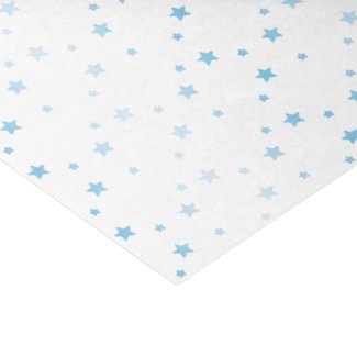 Tissue Paper - Blue Stars