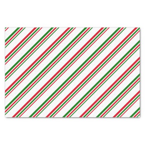 Tissue Paper_Candy Cane Striped Tissue Paper