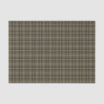 Tissue paper Christmas  brown cream plaid