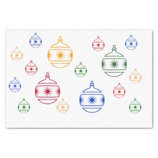 Tissue paper - Christmas Ornaments
