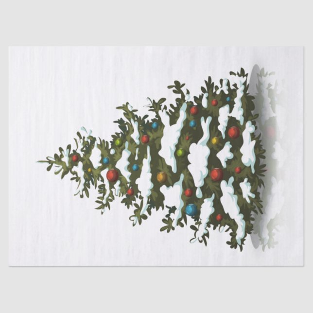 TISSUE PAPER : CHRISTMAS TREE (Front)
