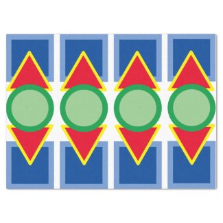 Tissue Paper - Colorful Geometric Shapes