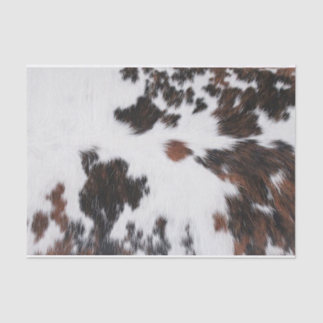 Tissue Paper & Decoupage Tissue Paper - Cowhide (Front)