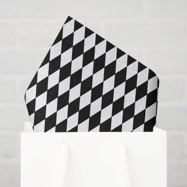 Tissue Paper-Diamond Pattern Paper (Gift Bag)