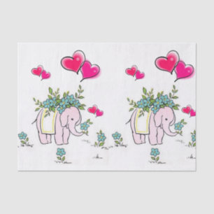 Tissue Paper Elephant