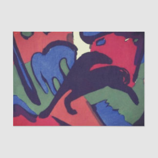 TISSUE PAPER FRANZ MARC HORSES