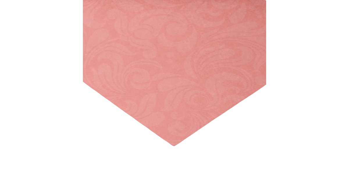 Tissue Paper Gift Wrap Solid Salmon Color