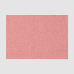 Tissue Paper Gift Wrap Solid Salmon Color