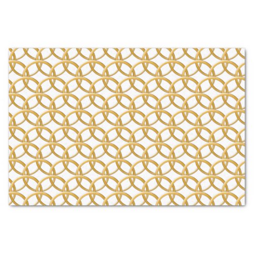 Tissue Paper _ Golden Chain Mail