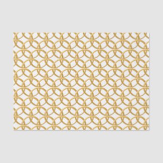 Tissue Paper - Golden Chain Mail