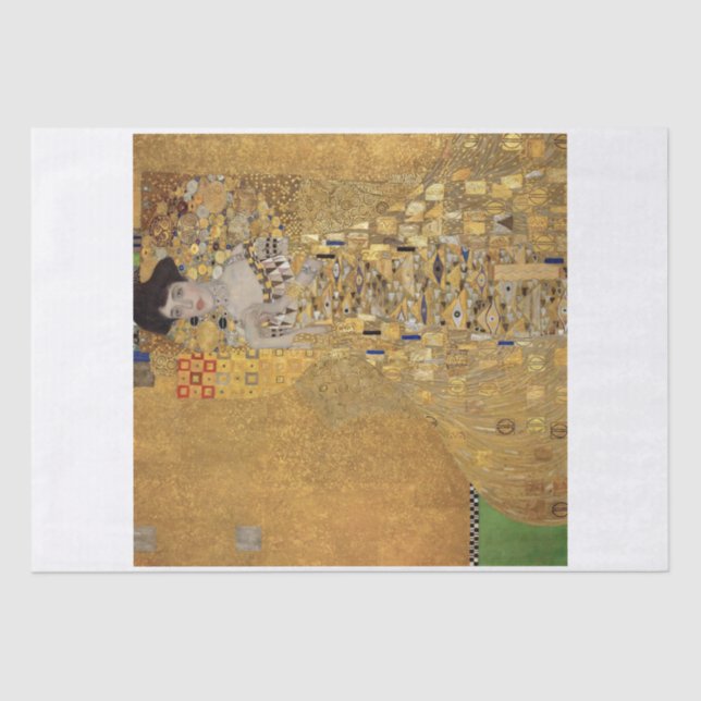 TISSUE PAPER : GUSTAV KLIMT  : ADELE BLOCH-BAUER (Front)