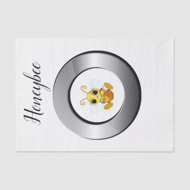 Tissue Paper Honeybee Bumblebee (Front)