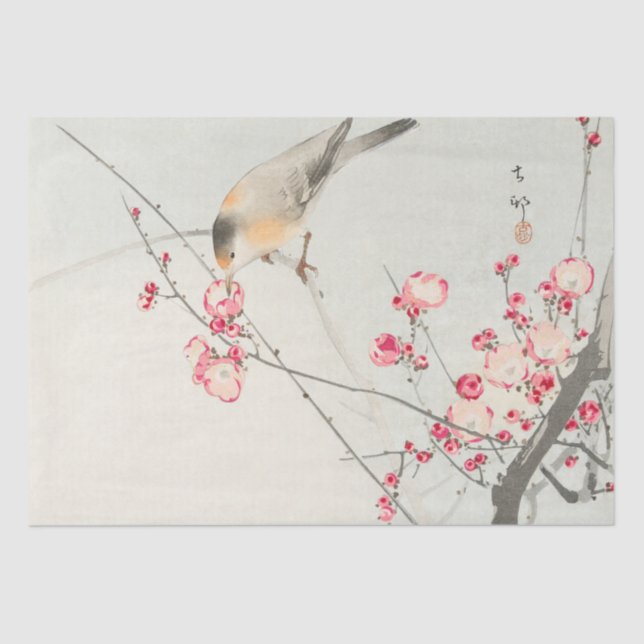 TISSUE PAPER : JAPANESE WOODBLOCK : OHARA KOSON (Front)