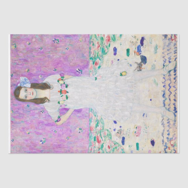 TISSUE PAPER : MADA PRIMAVËSI : GUSTAV KLIMT (Front)
