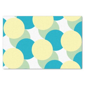 Tissue Paper - Pastel Circles Overlapping
