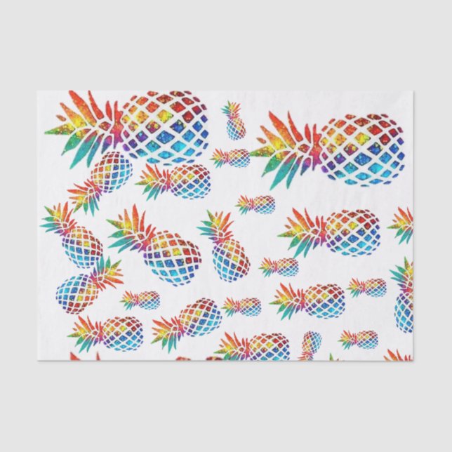 Tissue Paper Pineapples (Front)