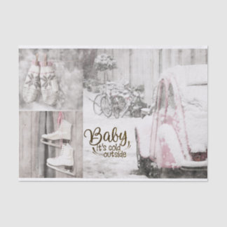 Tissue Paper Set (2) Baby It's Cold Outside