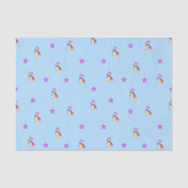 Tissue Paper Star Child  (Front)