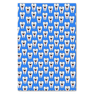 Happy Smiling Dental Tooth Cute Tissue Paper