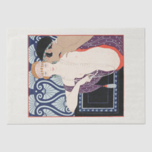 TISSUE PAPER : VINTAGE POSTER :GEORGE BARBIER