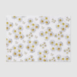 Tissue Paper White Daisy