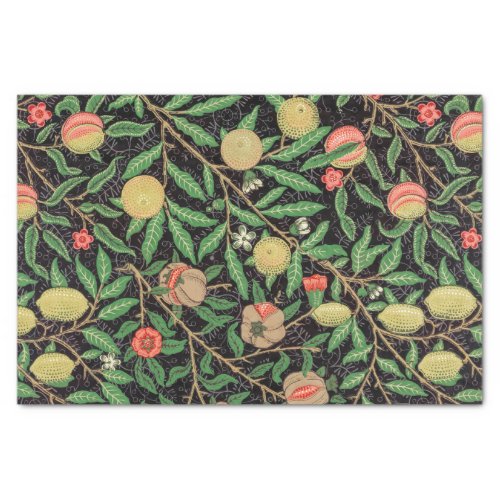 TISSUE PAPER  WILLIAM MORRIS  POMEGRANATE