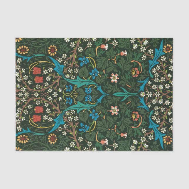 TISSUE PAPER : WILLIAM MORRIS : TULIPS (Front)
