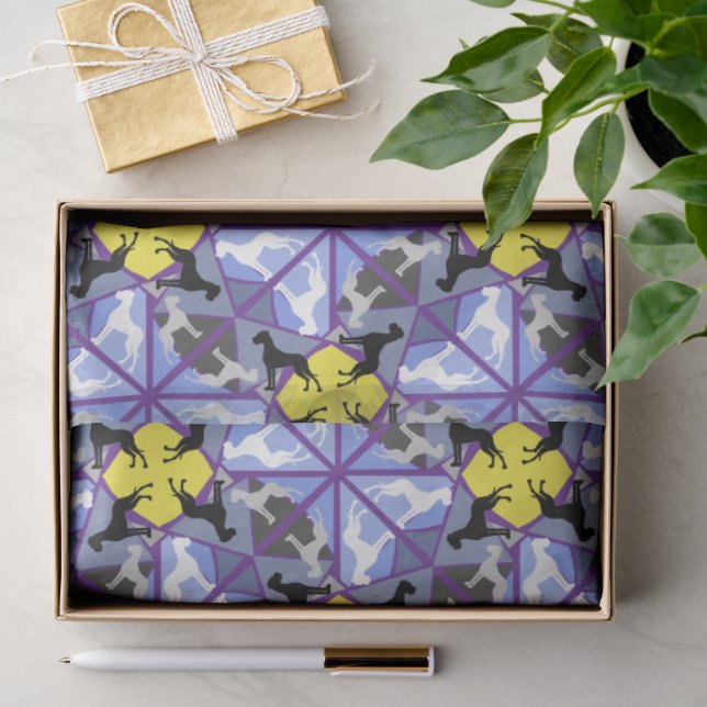 Tissue Paper With Great Danes (Gift)