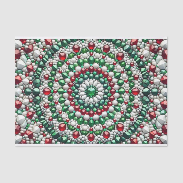 Tissue paper with Italian colors design (Front)