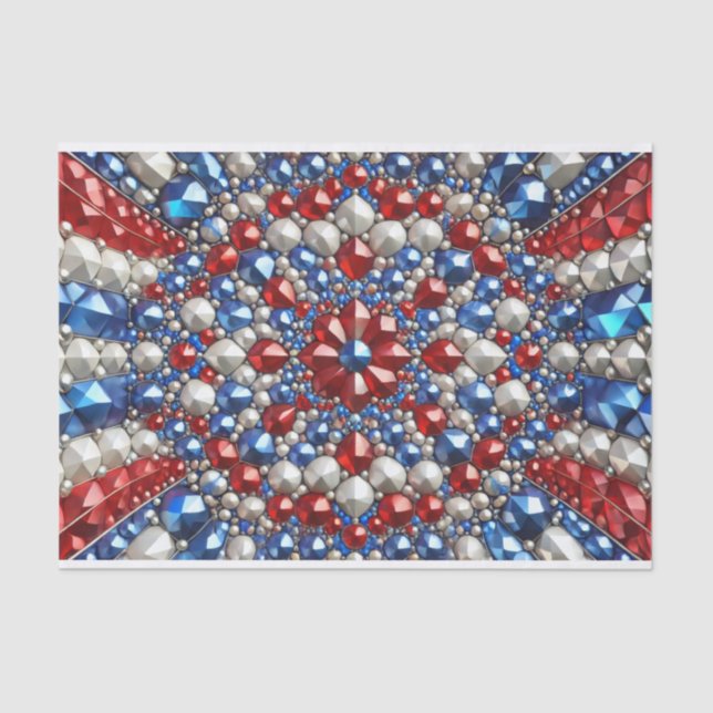 Tissue paper with Netherlands colors design (Front)