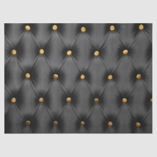 Tissue Paper with with dark black capitone