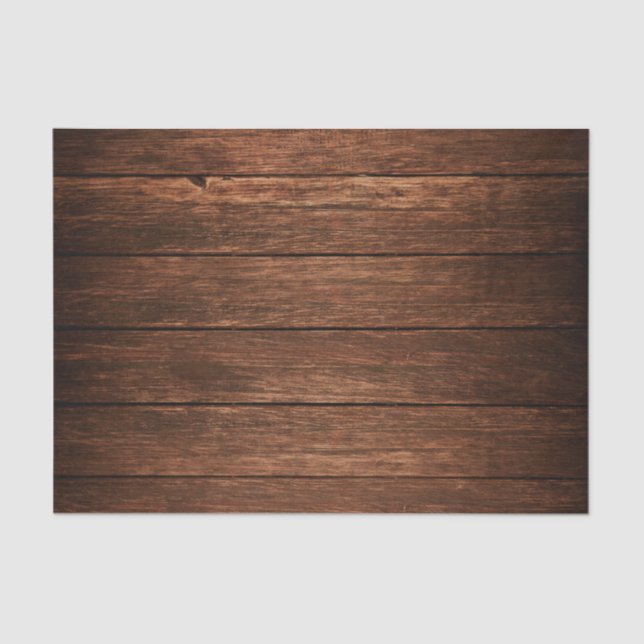 Tissue Paper Wrapping Barn Wood Country Rustic (Front)