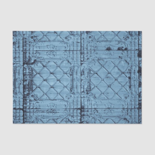 Tissue Paper Wrapping Rustic Tin Panel Ceiling Cou (Front)