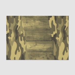 Tissue Paper Yellow Army