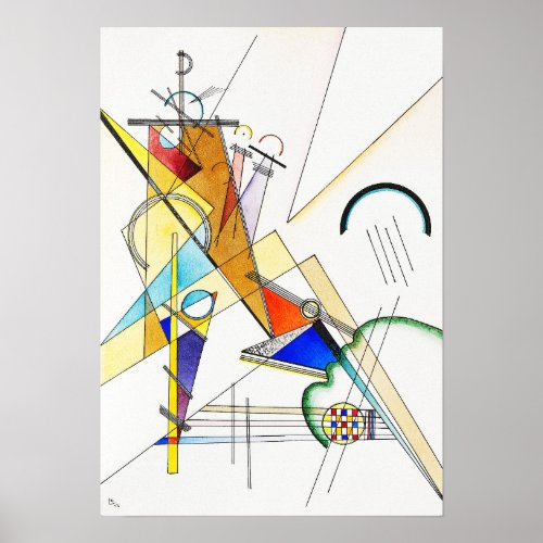 Tissue W Kandinsky Poster