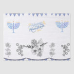 TissuePaper Hanukkah modern minimalist Tissue Paper<br><div class="desc">Wrap your gifts in style with our Modern Minimalist Hanukkah Gift Tissue Paper! Featuring elegant line drawings of botanicals, a beautifully sketched menorah, star of David garland, and the heartfelt message "Happy Hanukkah, " this tissue paper adds a sophisticated and festive touch to your presents. Perfect for celebrating the Festival...</div>