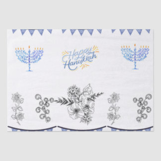 TissuePaper Hanukkah modern minimalist Tissue Paper