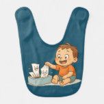 Tissues in Trouble Baby Bib