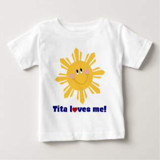 Tita loves me infant tee
