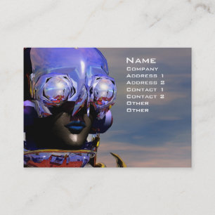 TITAN CYBORG Cybernetics,Mechanical engineer,Scifi Business Card