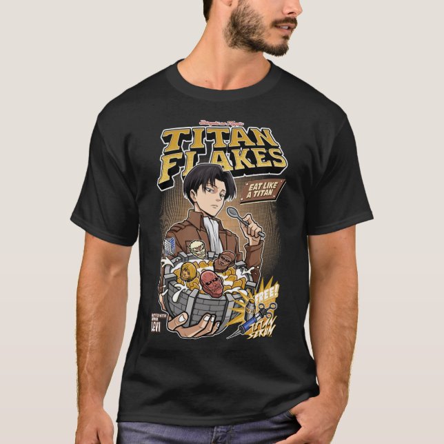 Titan Flakes ( Shingeki no Kyojin )  Classic T-Shi T-Shirt (Front)