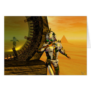 TITAN IN THE DESERT OF HYPERION CARDS