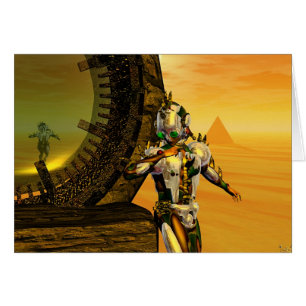 TITAN IN THE DESERT OF HYPERION CARDS
